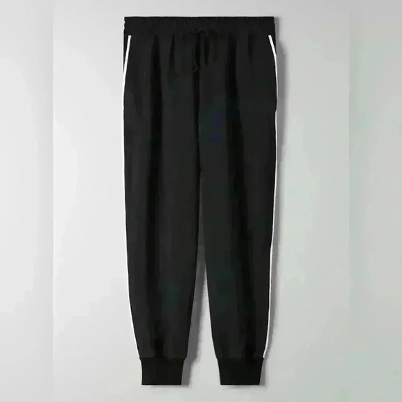 Aritzia Wilfred Buffon Pant joggers Japanese silk Black size M - Picture 3 of 8